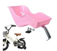 Baby Doll Cycle Seat - Doll Carrier, Bike Attachment | Clip On Bicycle Dolls Seat With Strap, Pink Toy Bike ChairAccessory For Toddler Girls, Outdoor Pretend Play Toy For Trike Or Scooter