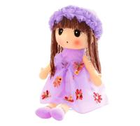 Baby Doll Girl Plush Baby Doll Cosy Handmade Cuddly Figure Sleeping Companion for Birthday Christmas Travel Sofa Decoration Bedroom Sofa Decoration Birthday Christmas