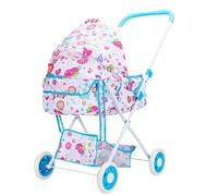 Baby Doll Stroller - High-Strength Spacious Realistic Doll Play Carriage Accessories for Childrens Day Thanksgiving Birthday Pretend Play