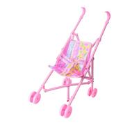 Baby Doll Stroller - MY-FIRST Doll Pram | Realistic Pretend Play Toy | Adjustable Dolls Pram Toys | Cute Interactive Child-Safe Role Plays Strollers For Bedroom Family Gathering Kindergarten