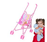 Baby Doll Stroller,Realistic Pretend Play Toy | Interactive Child-Safe Baby Doll Stroller Toy for Bedroom, Family, Gathering, Kindergarten