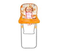 Baby Doll Stroller Set - Baby Doll Accessories For Girls, Role Play Toy Dolls Y Pushchair,Doll Toy Simulation Baby Dining Chair Rocking Chair Swing Bed Toy (doll Feeding Chair)
