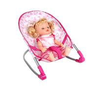Baby Doll Stroller Set | Childrens Baby Doll Stroller Toy | Baby Doll Accessories For Girls | Role Play Doll Toy Simulation Baby Dining Chair Rocking Chair Swing Bed Toy
