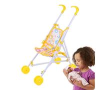Baby Doll Stroller Toy,Baby Walking Play Stroller Toy | Pretend Doll Pram Dress Up Game Accessories for Home Easter Birthday New Year Holiday Vacation