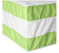 Baby Doll Sweet Lodge Collection Crib Skirt/Dust Ruffle in Green Apple