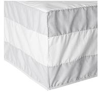 Baby Doll Sweet Lodge Collection Crib Skirt/Dust Ruffle in Grey
