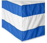 Baby Doll Sweet Lodge Collection Crib Skirt/Dust Ruffle in Royal Blue