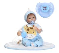 Baby Doll with Pacifier - Magnetic, Chewing Tools | Perfect Play Set for All Dolls with Ideal Pretend Play Gift, Little Girls and Boys for Kids, Birthday, Holidays, Role Playing Fun Activities