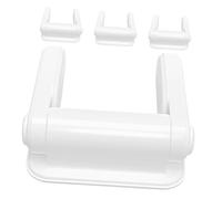 Baby Door Lever Lock White Plastic Door Handle Lock 4 Pack