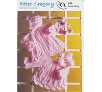 Baby Double Knitting Pattern - Dress With Matching Coat, Bootees & Bonnet (PG 685)