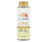 Baby Dove Bubble Bath Melanin-Rich Skin Nourishment for nourished Skin and Bath time Fun Sensitive Skin Care with Skin-Natural nutrients 16 oz Silver