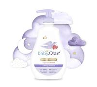 Baby Dove Calming Moisture Head to Toe Wash - Gentle Chamomile Baby Wash for Sensitive Skin, Relaxes & Soothe Before Bed, 1 x 400ml