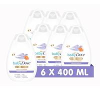 Baby Dove Hypoallergenic Calming Moisture Night Time Lotion, 400 ml, 6-Pack | Gentle chamomile moisturiser, suitable for sensitive skin, calming bedtime care