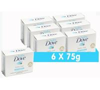 Baby Dove Hypoallergenic Rich Moisture Baby Bar, 75 g, 6-Pack | 1/4 moisturising cream, gentle care for delicate skin, 75 g bars