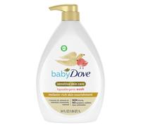 Baby Dove Sensitive Baby Wash Melanin-rich Skin Nourishment For Baby Bath Time Tear-Free and Hypoallergenic 34 oz