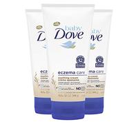 Baby Dove Soothing Cream Baby Lotion To Soothe Delicate Baby Skin Eczema Care No Artificial Perfume or Color, Paraben Free, Phthalate Free 5.1 oz 3 Count