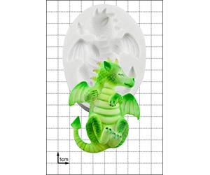 Baby Dragon Asleep Silicone Mould