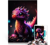 baby dragon1000 Piece Jigsaws for Adults Family Game Stress Reliever Difficult Challenge Educational Game for Birthday, Chrismas 38x26cm