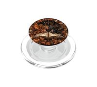 Baby Dragons Autumn Book Fall Fantasy Mystical Dark Art PopSockets PopGrip for MagSafe