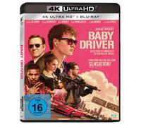 Baby Driver (4K Ultra HD) (+ Blu-ray) (4K UHD Blu-ray) Elgort Ansel James Lily