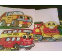 Baby Driver Board Book: Chuffie the Steam Engine; Big Red the Fire Engine; Tuffy the Jeep; Big Bus the Double Decker Pack B by Ian Pillinger