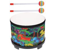 Baby Drum Set - 8 Inch Drum for Baby,Educational Wooden Sound Toy Instrument with 2 Mallets for Children Boys Girls Birthday Christmas Musical Play