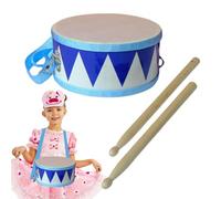 Baby Drum Set - Double-Sided Kids Drum Kit with Adjustable Strap | Baby Drums Musical Instruments Toys | Early Learning Percussion Toy for Toddlerrs, Music Classes or Home Entertainment