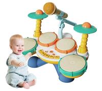 Baby Drum Set Toy, Toddler Musical Instrument For Early Education, First Music For Baby, Development To & Rhythm Sensory Toy