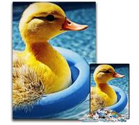 Baby Ducks Are Swimming Puzzles 1000 Pieces for Adults Jigsaw Puzzles for Adults for Birthdays And Holidays 1000 PCS(75x50cm)