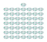 Baby Ear Covers Disposable Transparent Stickers Oval Shape Design for Shower Swimming Bathing ABS Material 50pcs