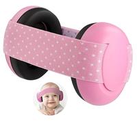 Baby Ear Defenders - 21dB, Infant Headphones Noise Cancelling for 0-36 Months, Safe & Soothing Hearing Protection, Ideal for Travel (Pink)