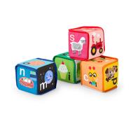 Baby Einstein Alpha Stacks Soft Blocks Multisensory and Lightweight Ages 3 Months and Up