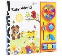 Baby Einstein - Busy World - Busy Box Board Book - A First Step into STEM - PI Kids