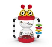Baby Einstein Cal’s Sensory Shake-up Developmental Activity Rattle Toy, BPA Free, for Infants Ages 3 Months and up