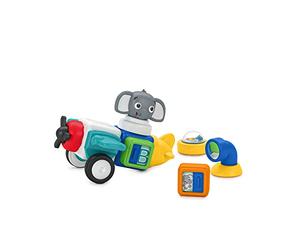 Baby Einstein Connectables 11 Piece Set STEAM Learning Magnetic Blocks Baby 6 Months+ Toddler Montessori Toys for 1 2 3 4 5 Year Old