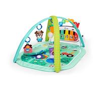 Baby Einstein Farm Explorers 4-in-1 Kickin’ Tunes Musical Meadow Music & Language Discovery Gym, Play Mat with Kick Piano, Ages 0 Months and Up