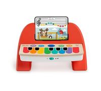 Baby Einstein Hape Cal's First Melodies Magic Touch Piano, Wooden Musical Toy with 3 Sheets, 6 Melodies, 6+ Months, 1 Count (Pack of 1)