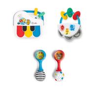 Baby Einstein Jingle & Jam Musical Gift Set, 4 Piece Instrument Set, Ages 3 Months and Up