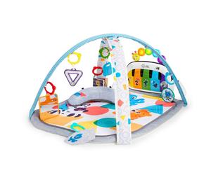 Baby Einstein Kickin' Tunes 4-in-1 Activity Gym & Tummy Time Play Mat, 0-36M Baby Einstein Multicolor