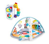 Baby Einstein Kickin Tunes 5-in-1 Bundle, Music & Language Discovery Gym & Take Along Musical Baby Toy, For Ages 0 Months and Up
