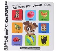 Baby Einstein Lift A Flap My First 100 Words Novelty Board Book