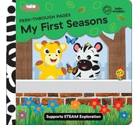 Baby Einstein - My First Seasons - Peek-Through pages - Supports STEAM Exploration - Anglicized Version -PI Kids