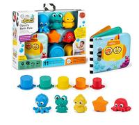 Baby Einstein Ocean Explorers Opus Bath Pals 11-Piece Bath Gift Set, Ages 3+ Months