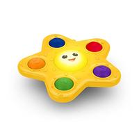 Baby Einstein Ocean Explorers Pop & Glow Starfish Light Up Sensory Popper Toy, for Babies Ages 6 Months and up