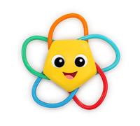 Baby Einstein Ocean Explorers Soothing Star Teether & Rattle Toy, Multisensory, Age 0+ Months