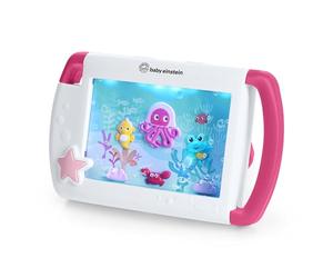 Baby Einstein On-the-Go Sea Dreams Soother, Pink, Portable Baby Sound Machine with Music & Lights, for Newborns 0+ Months