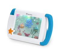 Baby Einstein On-The-Go Sea Dreams Soother, Portable Baby White Noise Machine with Calming Music & Lights, Baby Aquarium Toy with Stroller Clip & Kickstand, for Newborns and up, Blue
