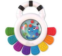 Baby Einstein Outstanding Opus The Octopus Sensory Rattle and Teether Multi-Use Toy BPA Free and Chillable 3 Months and up 1pack