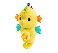 Baby Einstein Sea Dreams Seahorse Plush Soother, with Music and Lights, Yellow, Unisex, Ages 0 Months