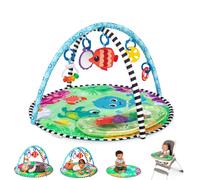 Baby Einstein - Sea Floor Explorers, 2-in-1 Water Mat Play Gym, Portable, 5 Removable Toys, 4 modes of fun, Newborn+